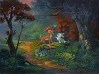 Bambi Art Bambi Art A Friendship Blossoms